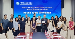 Luigi Fiorentino, President of Italy's National Center for the Future of Biodiversity, and his delegation visited the Institute of Zoology of the Chinese Academy of Sciences