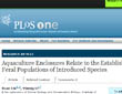 Aquaculture Enclosures Relate to the Establishment of Feral Populations of Introduced Species